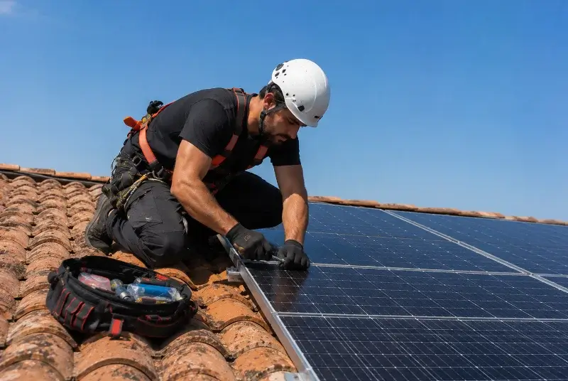 Maintenance et monitoring de panneaux solaires à Ludon-Médoc